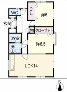 マイネハイム【1階】の間取り