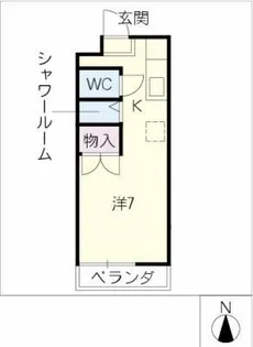 アートヒルズ向山【3階】の間取り