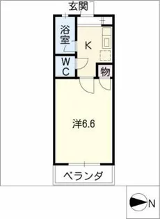 アーバン徳兵衛【1階】の間取り