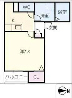 LECOCON弥富Ⅲ【2階】の間取り
