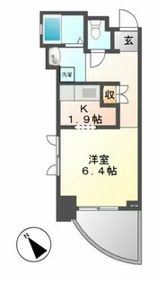 グランステージ千種【6B号室】の間取り
