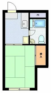 豊橋商事第2ビル【509号室】の間取り