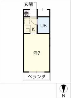 グリーンテラス20【2階】の間取り