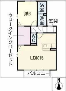 ドミール【2階】の間取り