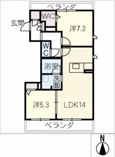 リラフォート・M【3階】の間取り