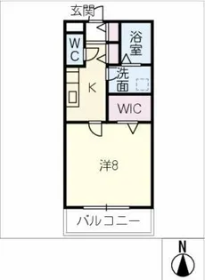 Belle Lead 小津【1階】の間取り