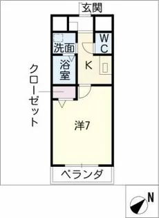 Green Gables【1階】の間取り