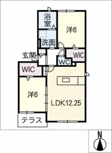 Lien(リアン)【1階】の間取り