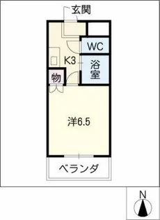 セントラルハイツ滝川【2階】の間取り