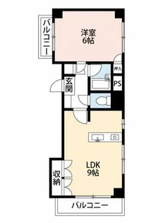 シプエビル【301号室】の間取り