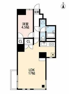 シプエビル【503号室】の間取り