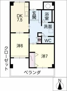 Livable CLOVER【2階】の間取り