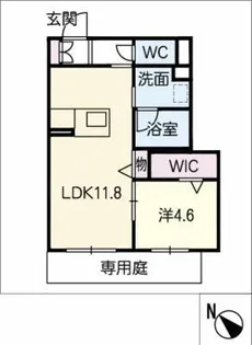 スパルヴィエロ【1階】の間取り