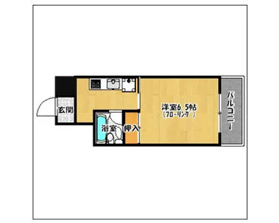 河村レジデンス【403号室】の間取り