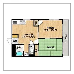 日之出ビル博多駅前【702号室】の間取り