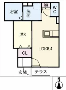 カーサ・エテルノ・Y’s【1階】の間取り