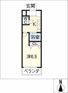 T’sドリーム名駅南【5階】の間取り
