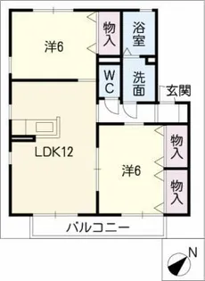 ウッドベル【1階】の間取り