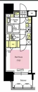アーバネックス心斎橋Ⅱ【11階】の間取り