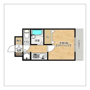 ライオンズマンション博多駅南第3【2階】の間取り
