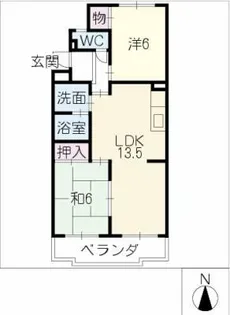 センチュリーコート【1階】の間取り