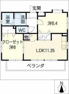グレイスMAKI【3階】の間取り