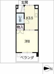 ティアイ一社【1階】の間取り