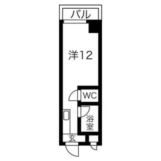 シティアーク天王寺【3階】の間取り