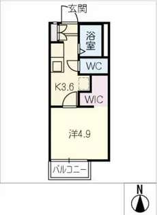 ヒルトップK【2階】の間取り