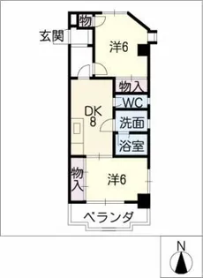 J・フォレスト【4階】の間取り