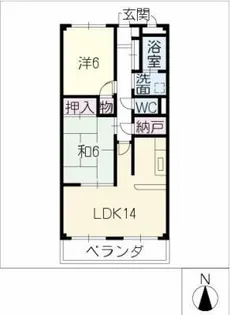 グレイス稲島【3階】の間取り
