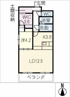 VERTEX COURT【3階】の間取り