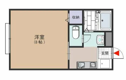 サングリエ【2階】の間取り
