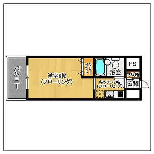 メゾン・ド・プレジール【4階】の間取り