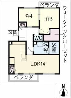 Maison Azur【3階】の間取り