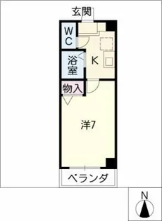 アネックス宝田【2階】の間取り