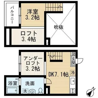 グレイスⅡ【1階】の間取り