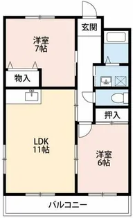 サンシャイン美合Ⅲ【3階】の間取り