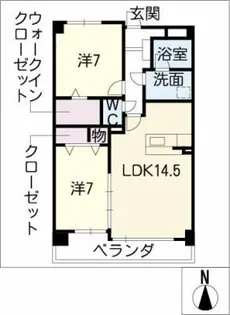 Fine artsⅡ【3階】の間取り