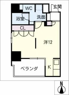 DOMUS&PLEASURE【5階】の間取り