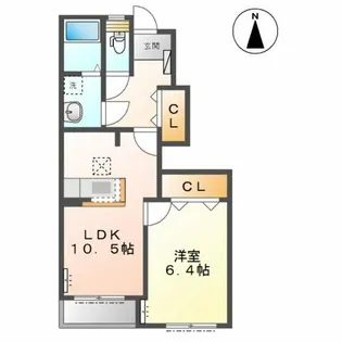 シーズン コート【1階】の間取り