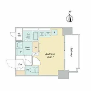 ArtizA金山【5階】の間取り