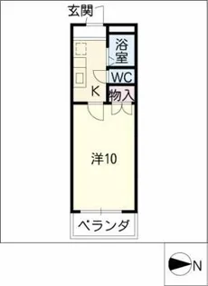 アメニティ鎌倉台【2階】の間取り