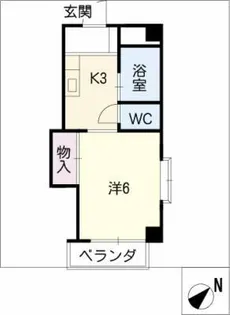 CASA GRANDE【3階】の間取り