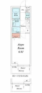 リブリ・覚王山Ⅰ【2階】の間取り