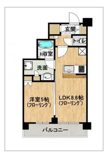 照葉ザ・タワー【35階】の間取り