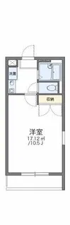 レオパレス三好丘【3階】の間取り