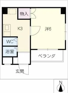 メゾンユリイカ【3階】の間取り