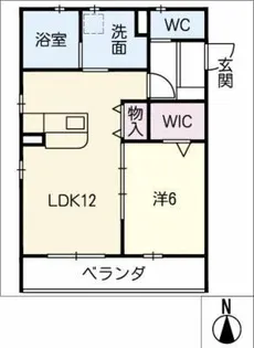 イルソーレ【2階】の間取り