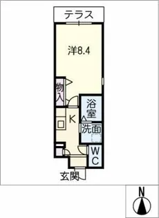 Maison西高蔵East【1階】の間取り